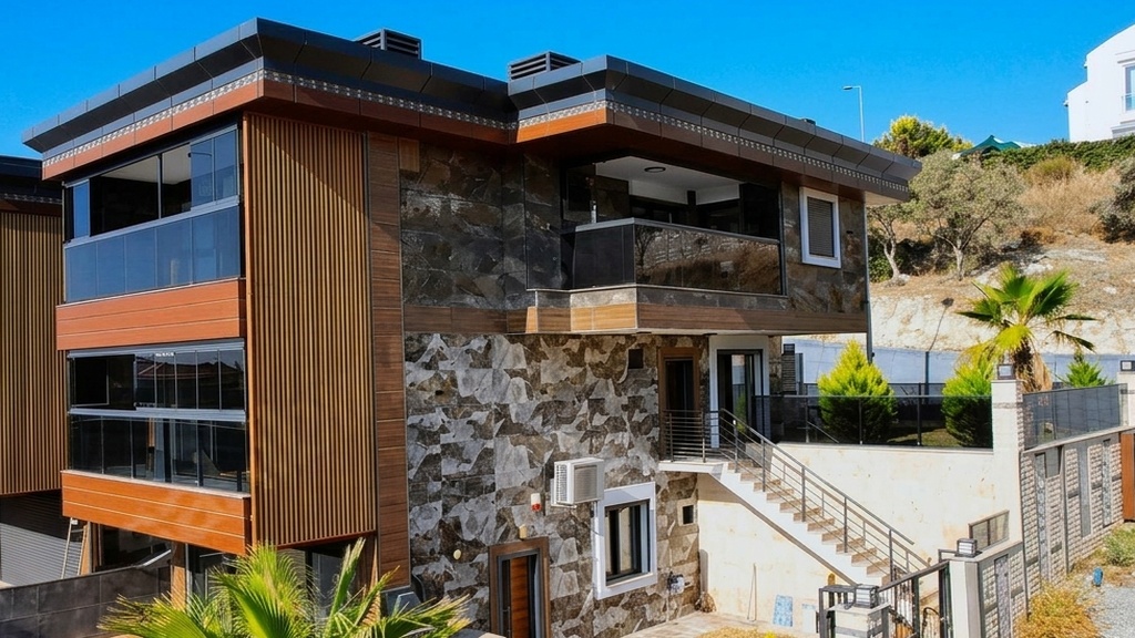 Moda Yapı Kalite Anlayışı ve Villa Bahçe Cephesi